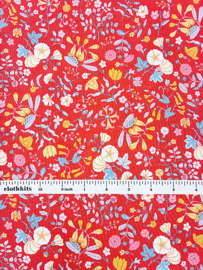 Liberty Fabrics Lasenby Quilting Cotton, Everlasting - Wildflower Field B