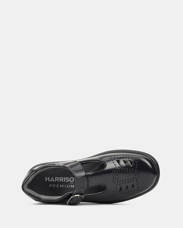 Link Jnr Black Hi-Shine