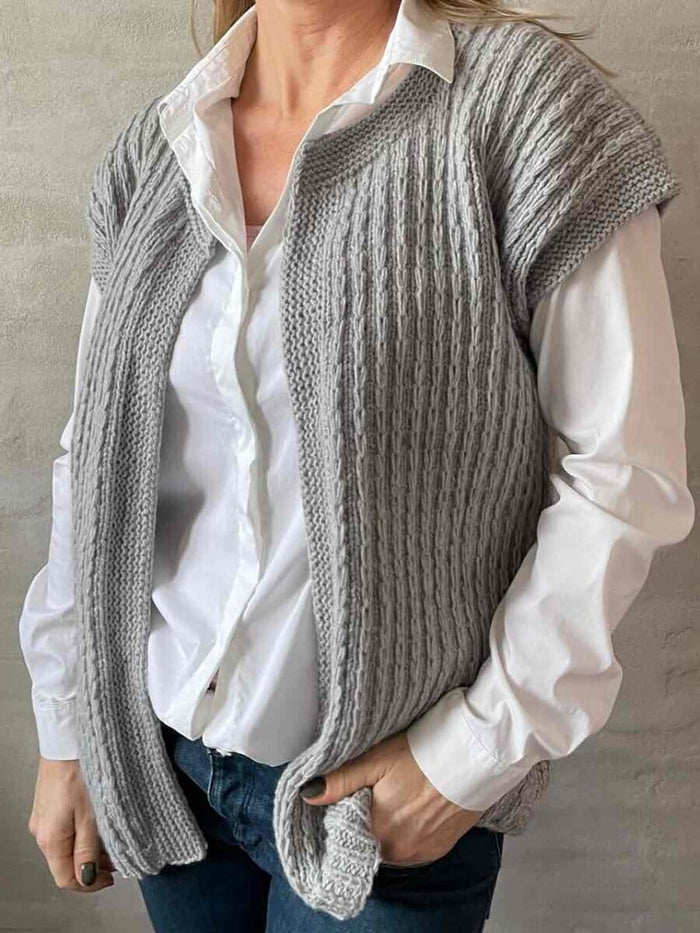 Links Vest by Hanne Falkenberg, knitting pattern