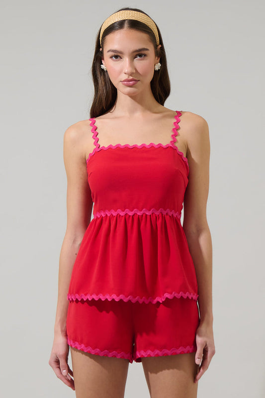 Liora Peplum Top