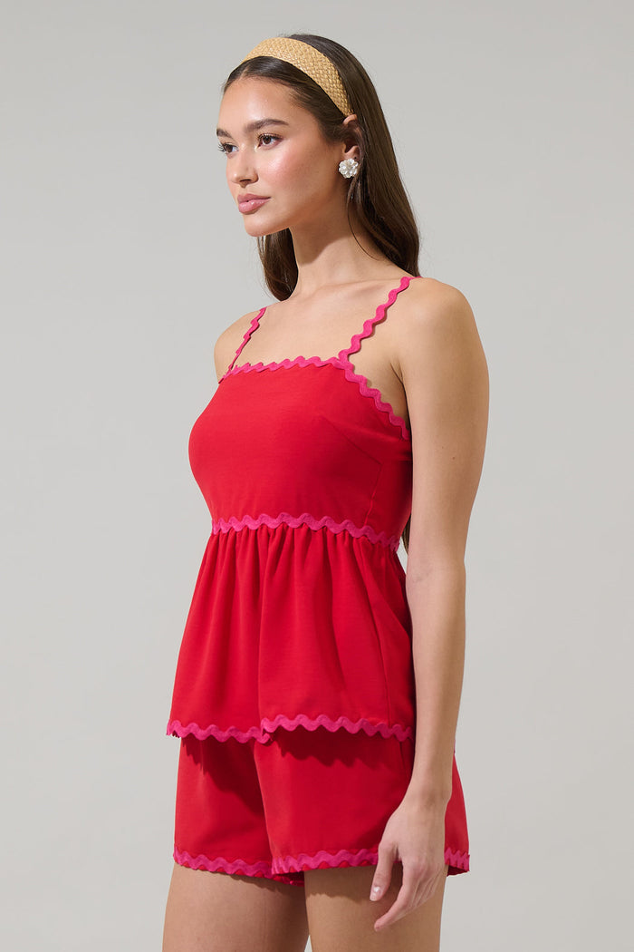 Liora Peplum Top