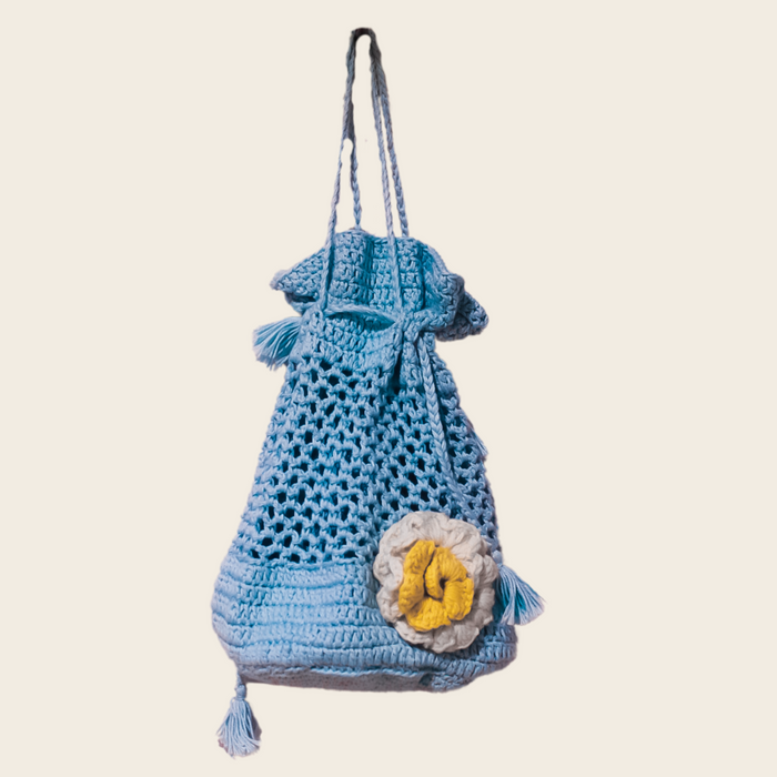 Loch Bag - Ecofriendly Handknitted Crochet Tote for Women - Mojopanda Organic  Store