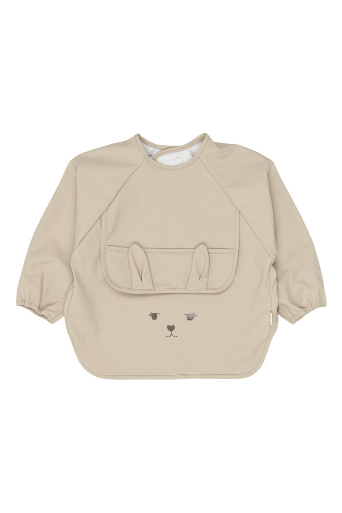 Long Sleeved Bunny Bib - Ash Rose - Set of 2