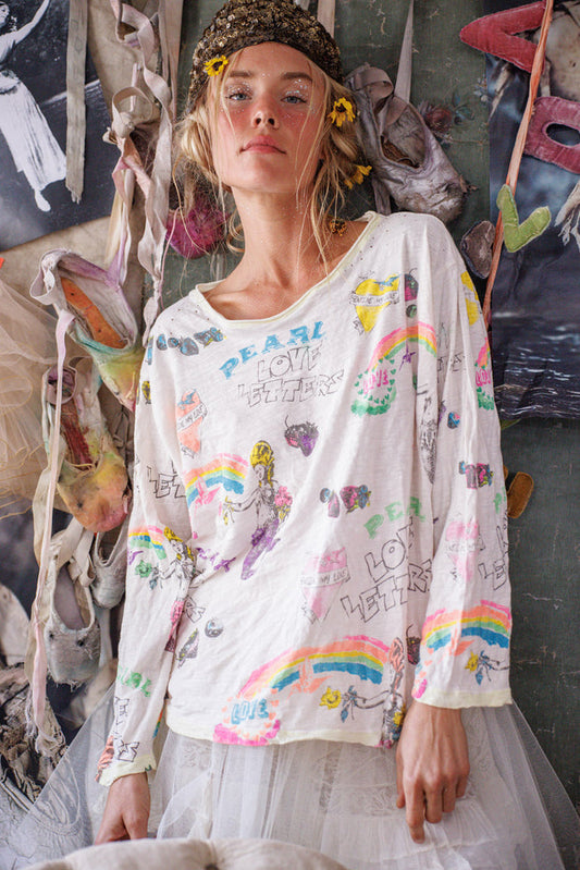 Love Letters Graffiti Viggo Tee