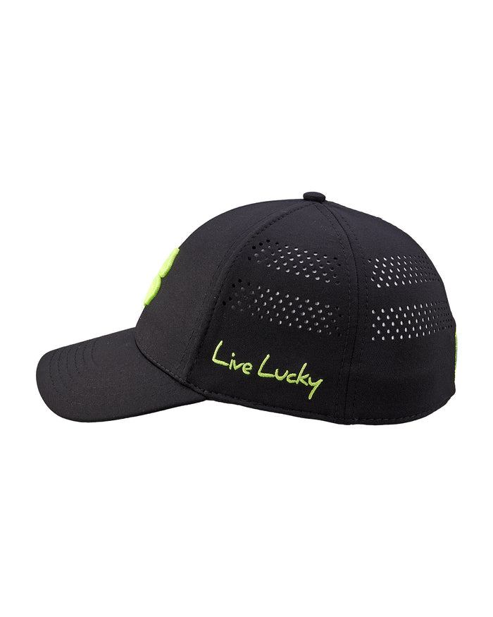 Lucky Heather Laser 2 Black Memory Fit Hat