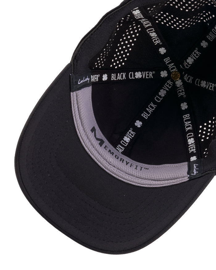 Lucky Heather Laser 2 Black Memory Fit Hat
