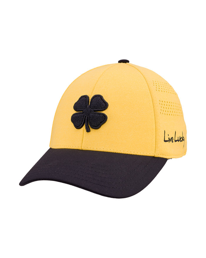 Lucky Heather Laser 3 Yellow Memory Fit Hat
