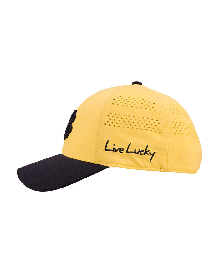 Lucky Heather Laser 3 Yellow Memory Fit Hat