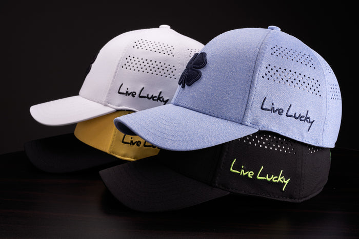 Lucky Heather Laser 3 Yellow Memory Fit Hat