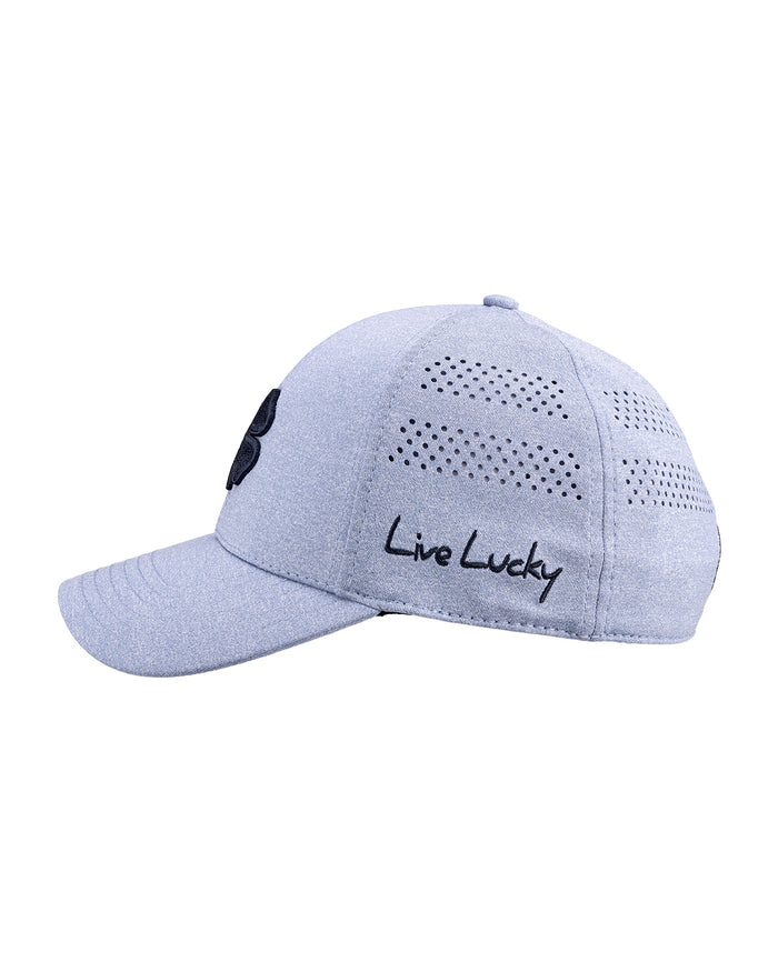 Lucky Heather Laser 5 Blue Memory Fit Hat
