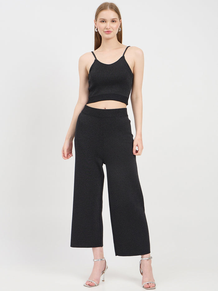 Madame Black Knit Co-ord Set