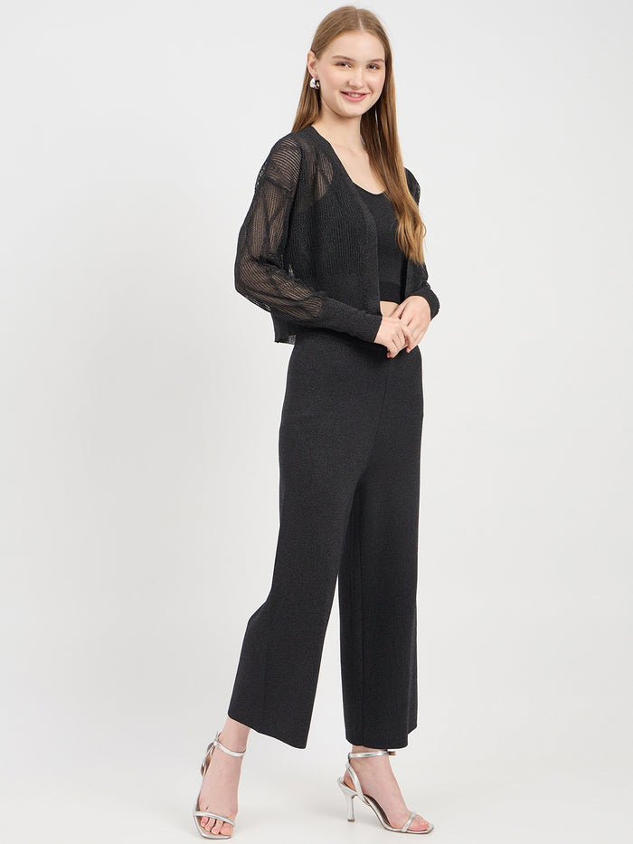 Madame Black Knit Co-ord Set