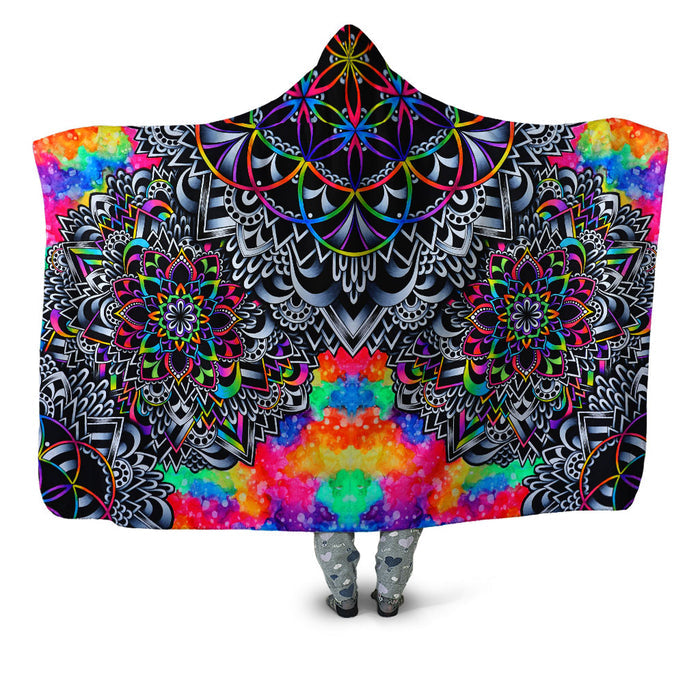 Mandala Vibez Hooded Blanket BrizBazaar Epic Hoodie