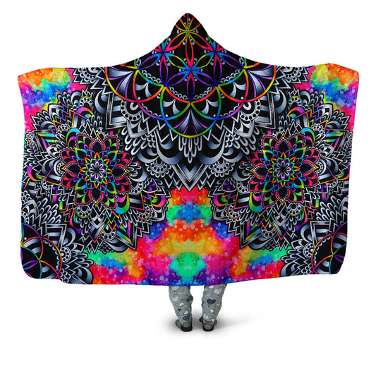Mandala Vibez Hooded Blanket BrizBazaar Epic Hoodie