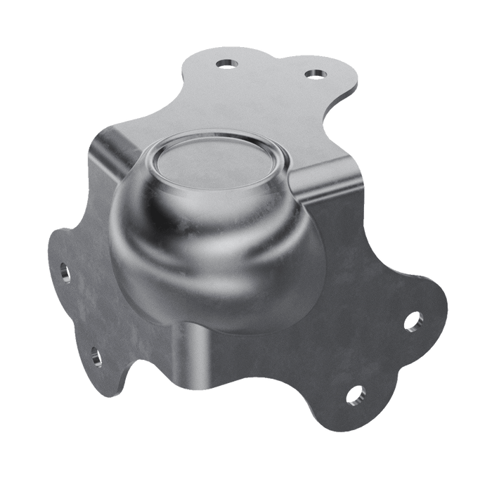 Render of Medium Duty Stacking Ball Corner