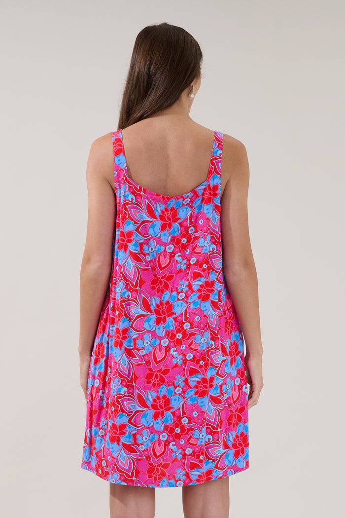 Melice Shift Mini Dress Floral