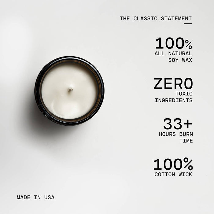 Milkhouse Candle Company - Peaches & Poppies | 7 oz Classic Statement Candle