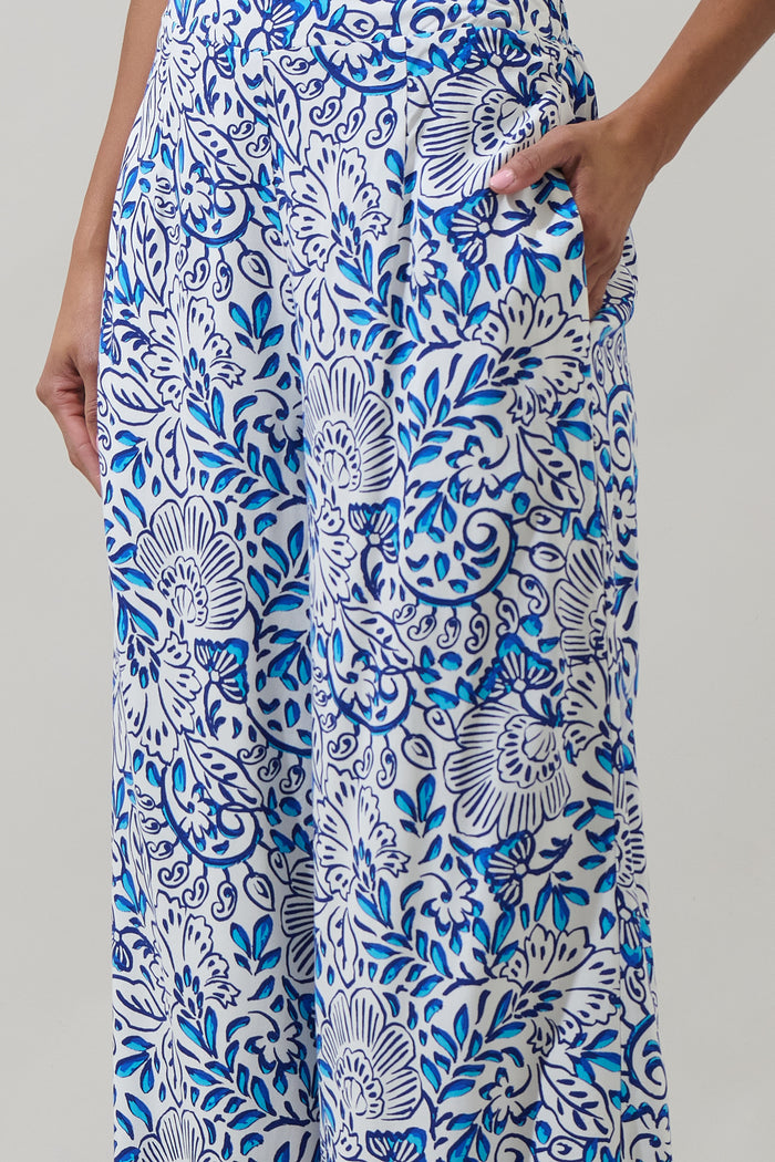 Mize Floral Elena Wide Leg Pants