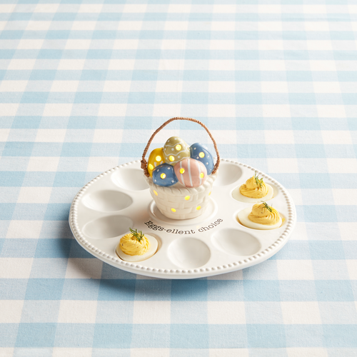 Mud Pie  - Easter Basket Light-Up Sitter