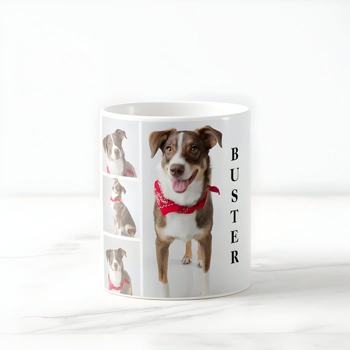 Mug personnalisé photo de chien – cadeau amoureux animaux