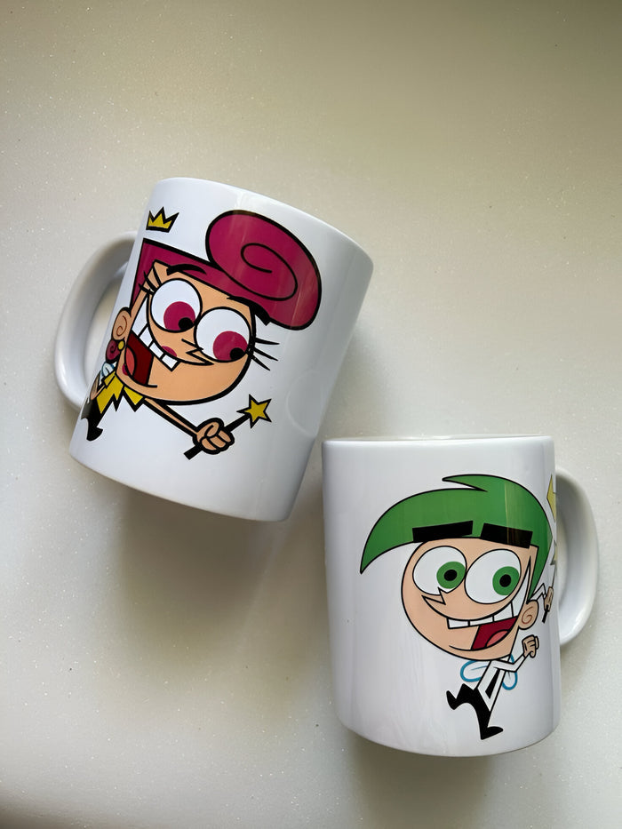 Mug fées magiques cartoon – tasse kawaii enfant