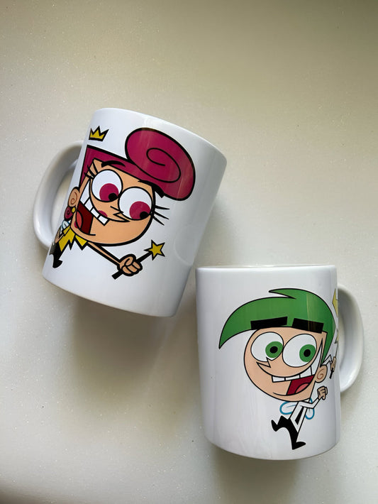 Mug fées magiques cartoon – tasse kawaii enfant