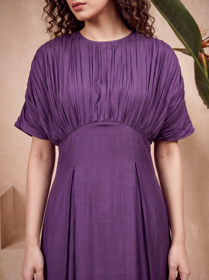 Mulberry Bliss Russian Silk Dress