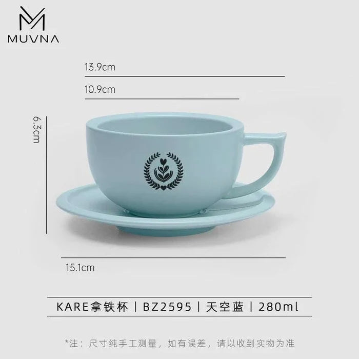 KARE Latte Cup Sky Blue 280ml