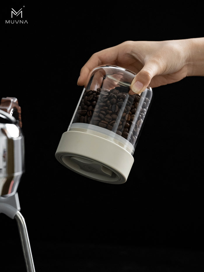MUVNA Coffee Beans Dedicated Sealed Jar Storage Jar Food-grade Glass Sealed Jar Storage Jar