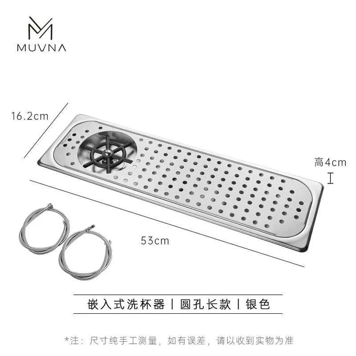 Round hole long cup washer