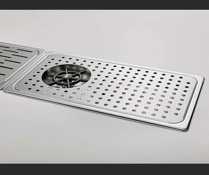 MUVNA Embedded Stainless Steel Cup Washer.