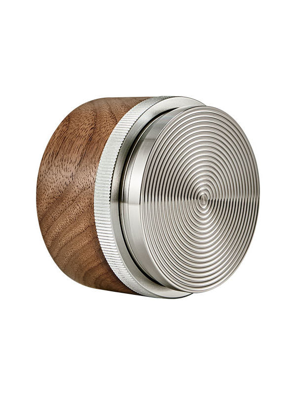MUVNA Espresso Maker Cloth Compactor 304 Stainless Steel Walnut Adjustable Compactor 51 53 58mm