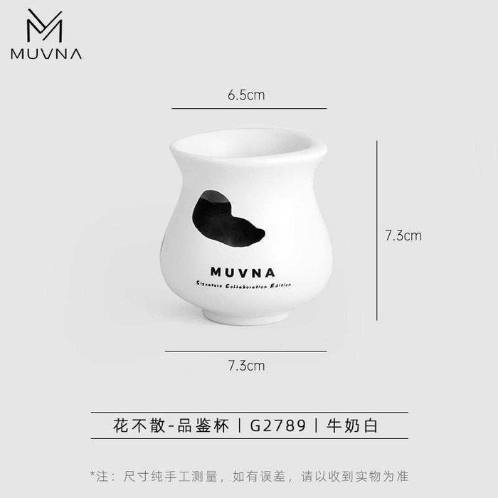 The flowers do not fall - the taste supervision cup milk white