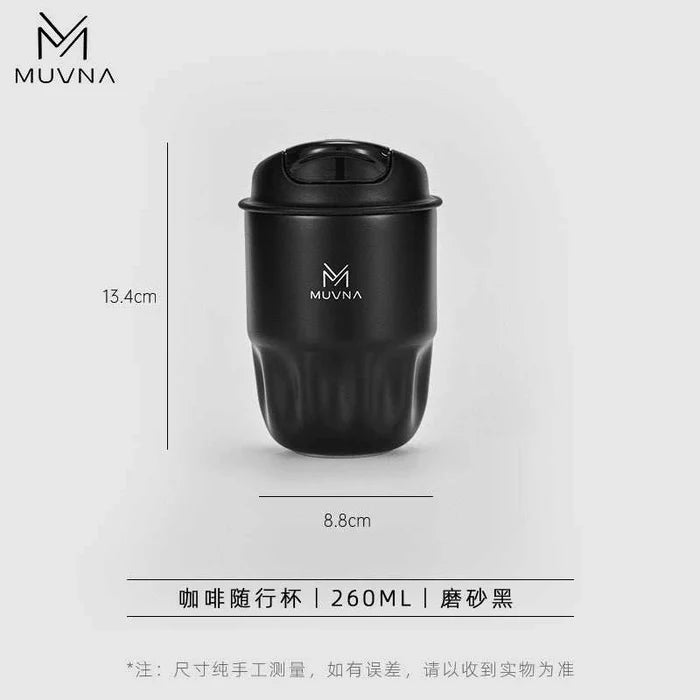 Coffee go-on cup - 260ml - matte black