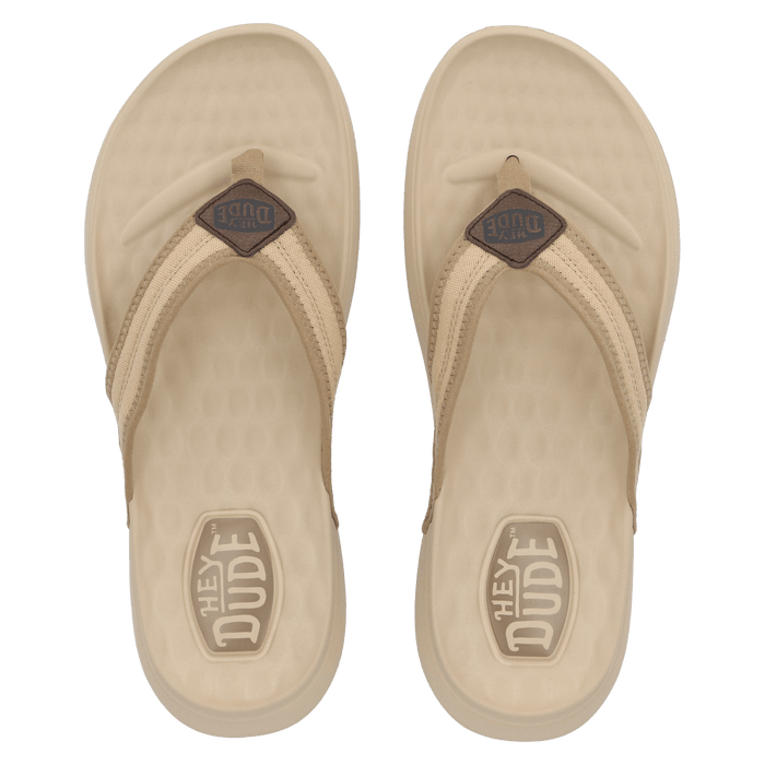 Myers Flip Sport Mode Heren Slippers Tan/Tan