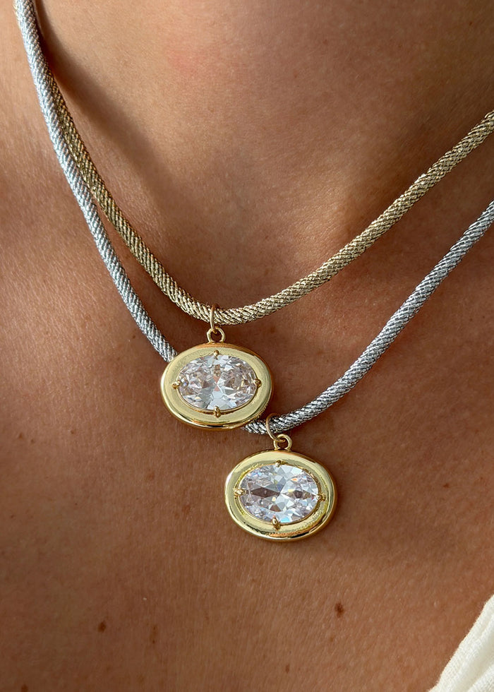 Naples Cord Necklace - Gold