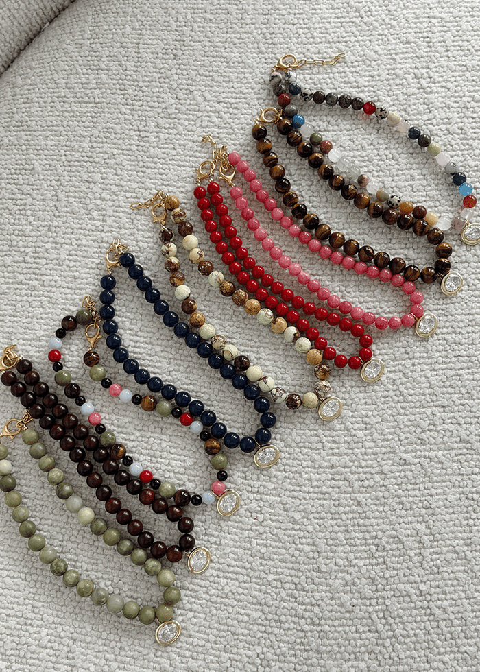 Naples Necklace - Fall Brown