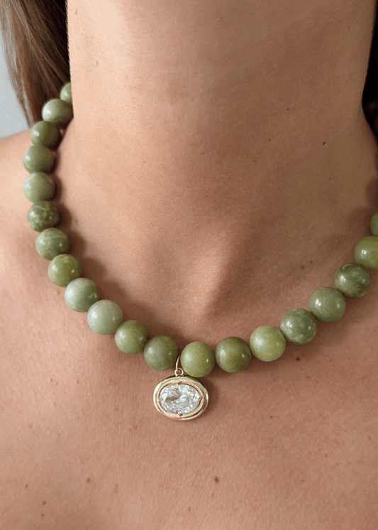 Naples Necklace - Fall Green