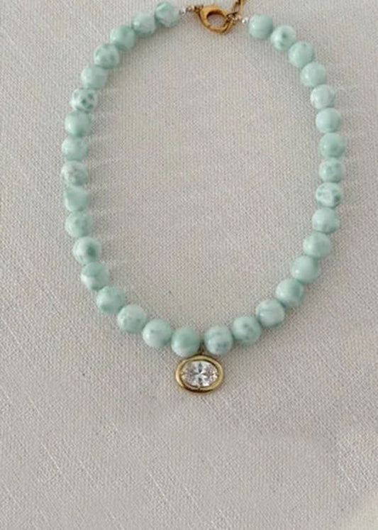 Naples Necklace - Seafoam Green