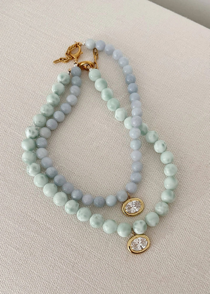 Naples Necklace - Seafoam Green