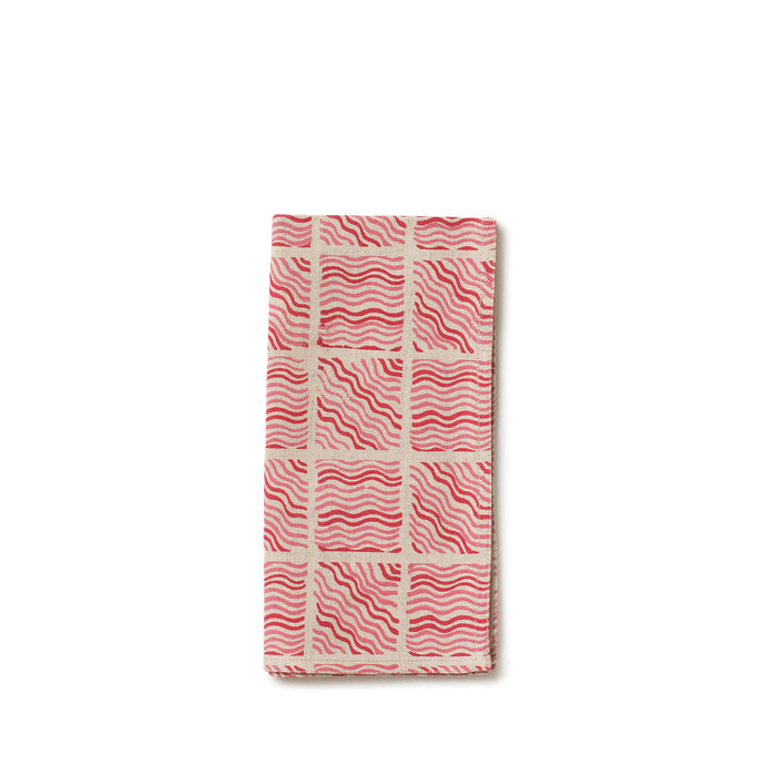 Neem Napkin in Ruby Red