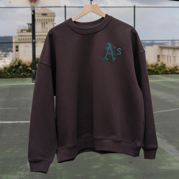 Oakland Sukajan Embroidered Crewneck Sweater