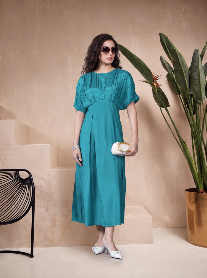 Ocean Breeze Russian Silk Dress