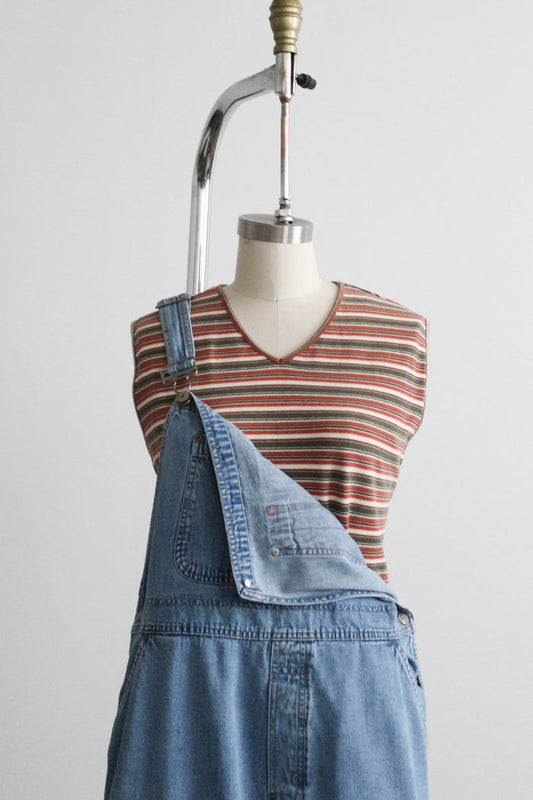 olive branch striped tee