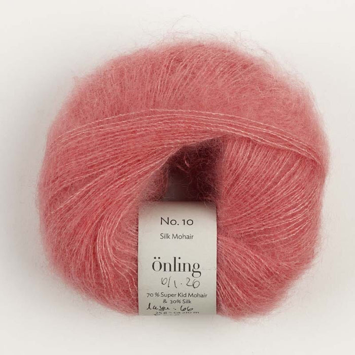 Önling No 10: Luxurious and exquisite silk mohair - Coral rose (057) / (2029)