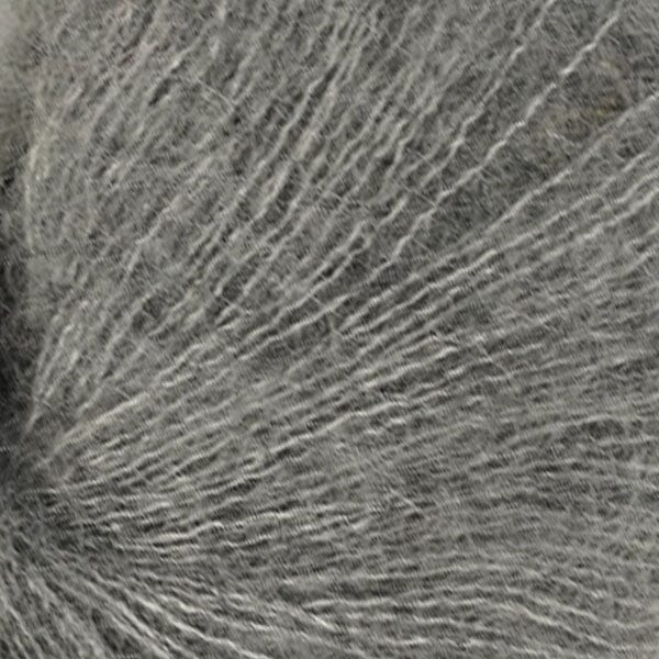 Önling No 10: Luxurious and exquisite silk mohair - Light grey (8463) x