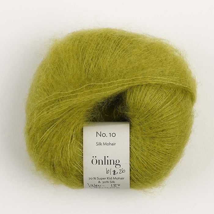 Önling No 10: Luxurious and exquisite silk mohair - Lime (1820) x