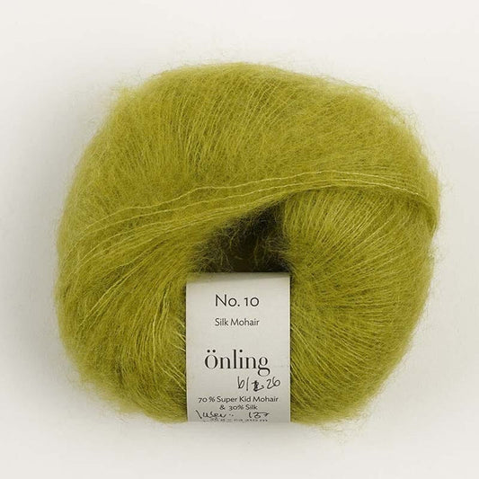 Önling No 10: Luxurious and exquisite silk mohair - Lime (1820) x