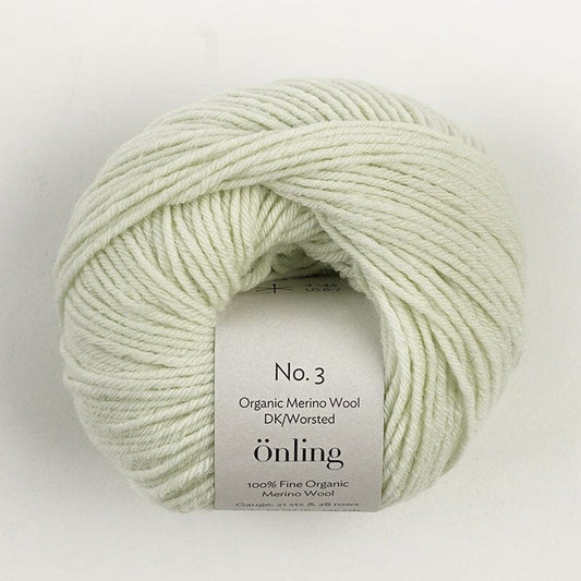 Önling No 3: 100% heavy organic merino wool - Mint (x)