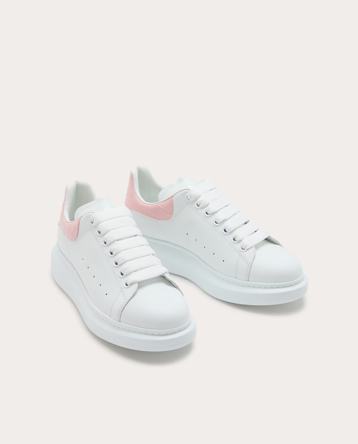 Alexander McQueen Oversize White Light Rosa